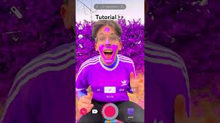 TUTORIAL Colors transform TREND 👀result😂 trend magic tutorial backstage creativeshorts [upl. by Omsoc]