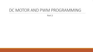 Speed control of DC motor with AVR using PWM [upl. by Einwahr]