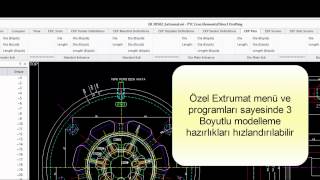 Extrumat yazılımı ile 3D Alüminyum Ekstrüzyon Kalıpları Otomatik Tasarımı [upl. by Atoiyanap]