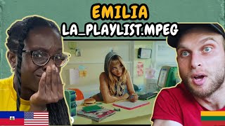 REACTION TO Emilia  LaPlaylistmpeg Music Video  FIRST TIME HEARING [upl. by Aiela1]