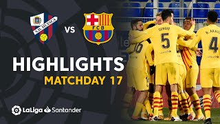 Highlights SD Huesca vs FC Barcelona 01 [upl. by Noval]