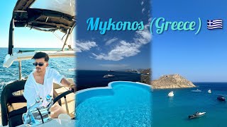 Exploring Mykonos Greece 🇬🇷🏝️ [upl. by Anaidni267]