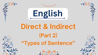 Direct Indirect Rules Part 2 English for Competitive Exams  General English [upl. by Addie]