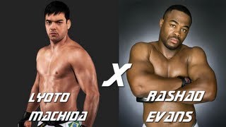 Lyoto Machida x Rashad Evans [upl. by Accalia40]