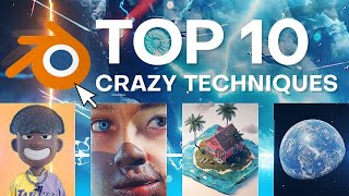 Top 10 Crazy Blender Techniques 4  Fantastic Creators [upl. by Lamoureux]