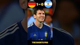 Germany🇩🇪 vs Argentina🇦🇷  World Cup Final 2014  Highlights shorts football messi viralshorts [upl. by Loss220]