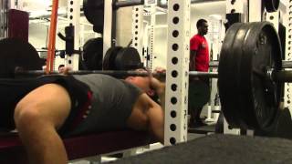 EPIC Training FAIL 315 Benchpress Disaster [upl. by Nirel841]