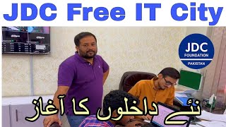 JDC Free IT City  New Admissions  JDC Foundation  JDC IT City  Free IT Courses  Karachi  JDC [upl. by Assylem]