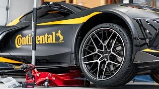 The Smart Choice in Tires  Lingenfelter Supercharged C8 Corvette [upl. by Wendall684]