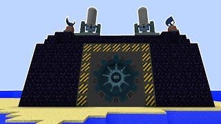 Secure and Protected ISLAND VAULT  Minecraft WAR 94 [upl. by Gee239]