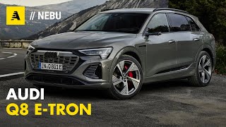 Audi Q8 etron  La MLB elettrica più avanzata si aggiorna 600 km con 114 kWh e cambia nome [upl. by Eelloh]