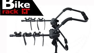 Bike Carrier Bike Rack on Trunk Installation Guide by LT Sport BR3BA [upl. by Elbys]