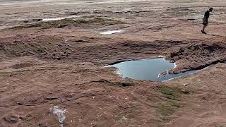 West Kirkby Town centre beach rock pools [upl. by Eatnahc]