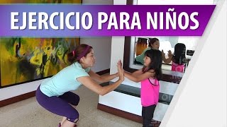 Ejercicio Baile Con los Niños [upl. by Eiramanel37]