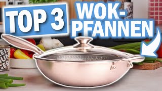 Beste WOK PFANNEN  Top 3 WokPfannen im Vergleich [upl. by Brick]