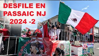 Desfile Mex En Passaic NJ 2024  Video 2 [upl. by Atinauq]