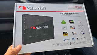 NAKAMICHI ANDROID INSTALLATION IN BREEZA  NAKAMICHI NAM5230  232 GB  CAR PLAY ▶️ ANDROID AUTO [upl. by Godden]