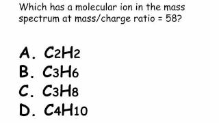 Mass Spectrometry Past Papers [upl. by Hilbert]
