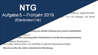 62 NTG Industriemeister IHK Aufgabe 5  Frühjahr 2019 [upl. by Annis]