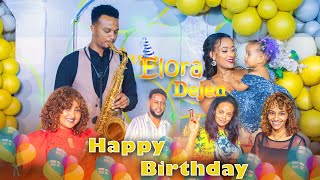 Happy Birthday Elora Dejen Artist Soliana Dawit [upl. by Amsirak]