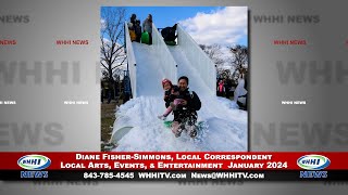 WHHI NEWS  Diane FisherSimmons Local Arts Events amp Entertainment  January 25 2024  WHHITV [upl. by Hemminger844]