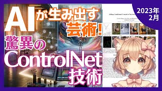 画像生成を自由自在に制御する仕組み ControlNet は凄い！（202302）【論文解説シリーズ】 [upl. by Ynnek]