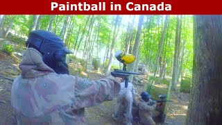 Paintball game fail and funny moments in Canada  Vancouver  British Columbia  Paintball gopro [upl. by Thayne399]