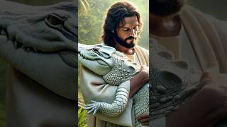 Jesus with the mighty crocodile edit short fe jesús [upl. by Edrick]