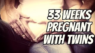 33 Weeks Pregnant with Twins [upl. by Yde]