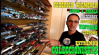 Coleccionistas Extremos Federico Wiemeyer y su Gran coleccion de Autitos a escala Vol 1 [upl. by Enaj59]