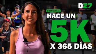 El record Guinees de 5 kilometros x 365 días  Entrevista con Analy Hinojosa [upl. by Naivatco958]