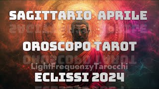 SAGITTARIO APRILE 2024⚡🔥⚡  TAROTSCOPE ♐KARMA DHARMA [upl. by Lebisor]