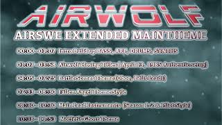 Airswe  Airwolf Extended Maintheme Closing amp Battle Themes Season 12 [upl. by Nightingale]