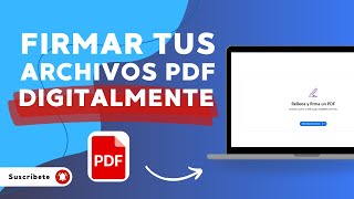 Cómo FIRMAR un PDF DIGITALMENTE en TODAS las HOJAS  🧾Autofirma sin programas💻 [upl. by Otho33]