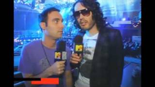 Russell Brand Knows What Lady Gagas Up To VMAs 2009 [upl. by Emerick]