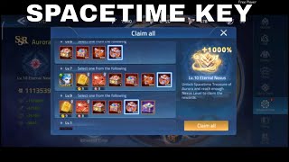 SPACETIME KEY ► Mobile Legends Adventure [upl. by Masao]