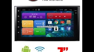 Kia Mohave android GPS touch screen [upl. by Euqinad]