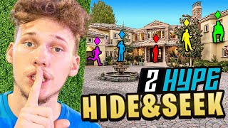 INSANE HIDE AND SEEK IN THE NEW BUCKETSQUAD HOUSE [upl. by Adnirual96]