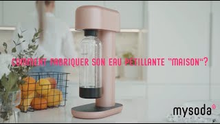 Comment fabriquer son eau pétillante “maison” [upl. by Ykcor]