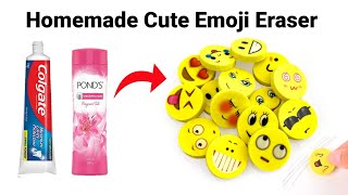 How to make Kneaded Eraser at homeDIY Kneaded Eraserhomemade Kneaded EraserdiyEmoji Erasereraser [upl. by Doersten]