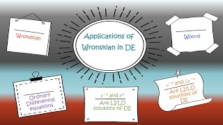 Applications of Wronskian in Differential Equations [upl. by Ludovico]