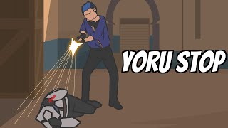 How to Yoru  VALORANT Animated Parody [upl. by Hamitaf]