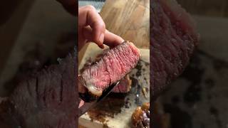 94 day dry aged ribeye cooking dryaged ribeye [upl. by Suirauqed]