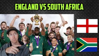 Californian Guy Reacts  England vs South Africa RUGBY WORLD CUP Final Highlights [upl. by Linden]