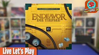 NachSPIEL 24  Endeavor Die Tiefsee  Live Lets Play 2 Spieler [upl. by Lilybelle]