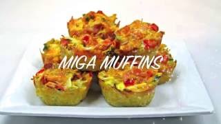 Miga Muffins Breakfast Recipe [upl. by Hapte]