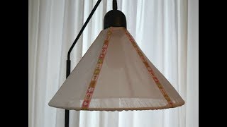 Lampenschirm erneuernrefine a lampshade  english subtitles [upl. by Rivkah]