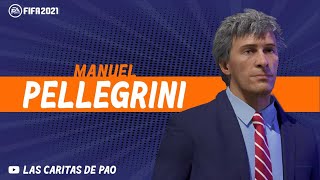 Manuel Pellegrini face FIFA 21 EDIT FACE  DT  MANAGER [upl. by Ynnattirb]