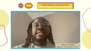 Message from Toluse Francis Regional Vice President Africa 20232025 [upl. by Fiden]