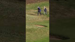 Rory McIlroys DAD makes incredible holeout 🙌 [upl. by Wind716]